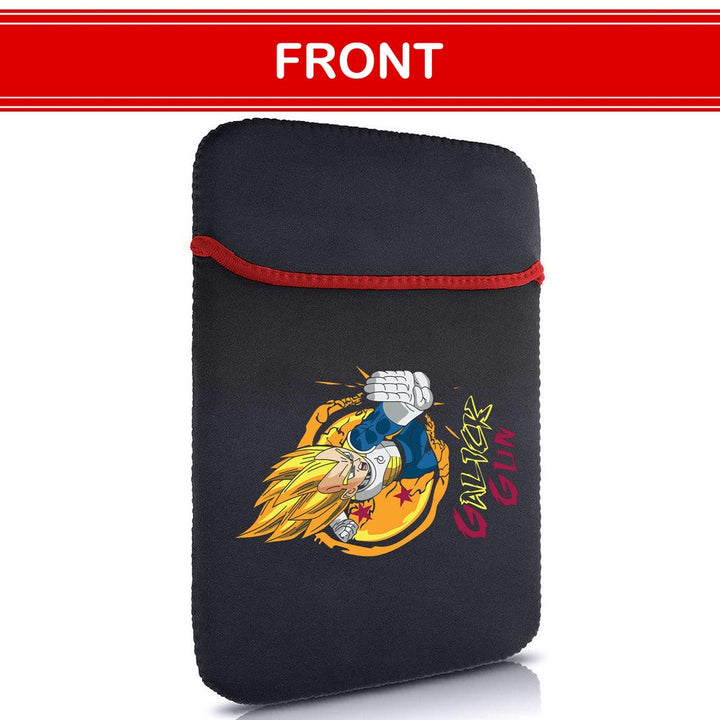 Printed Neoprene Reversible Laptop & Tablet Sleeve - Anime Dragon Ball DS18