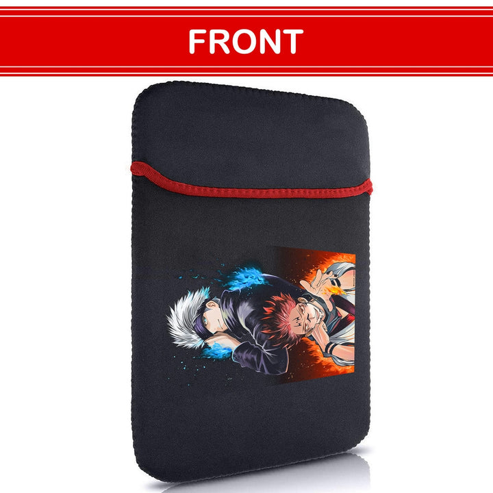 Printed Neoprene Reversible Laptop & Tablet Sleeve - Anime Legendary DS103