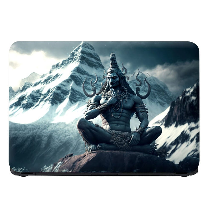 Laptop Skin - Lord Shiva 3D Sitting Pose