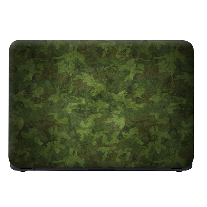 Laptop Skin - Camouflage Green Pattern