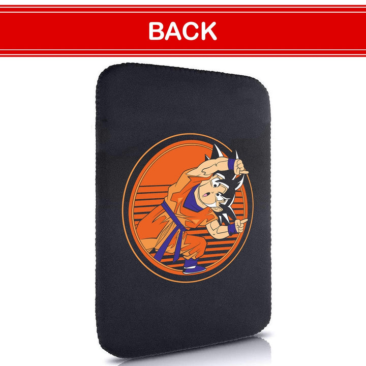 Printed Neoprene Reversible Laptop & Tablet Sleeve - Anime Dragon Ball DS06