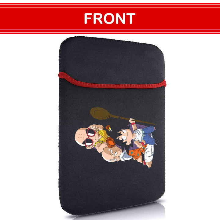 Printed Neoprene Reversible Laptop & Tablet Sleeve - Anime Dragon Ball DS11