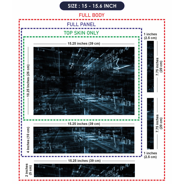 Laptop Skin - Formula Matrix