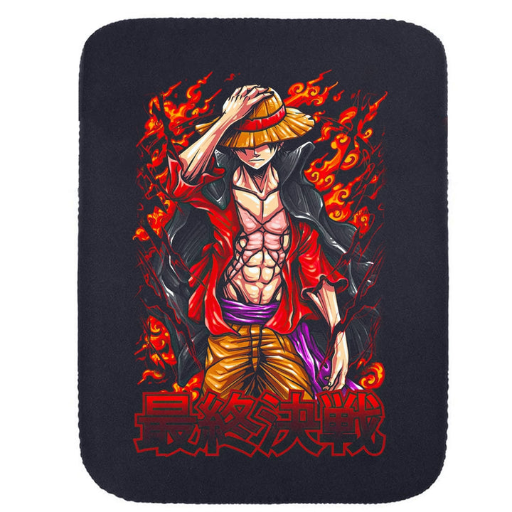 Printed Neoprene Reversible Laptop & Tablet Sleeve - Anime Legendary DS80