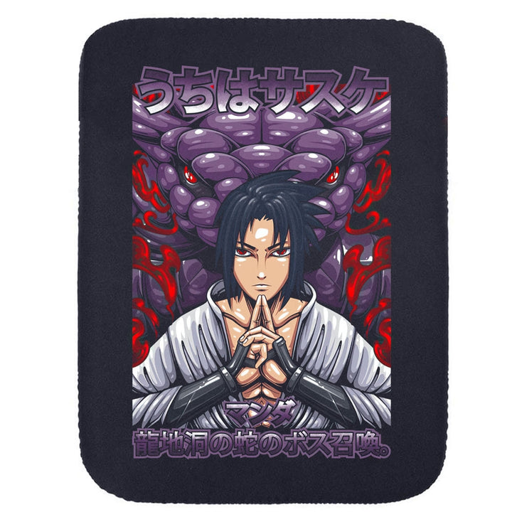 Printed Neoprene Reversible Laptop & Tablet Sleeve - Anime Legendary DS69