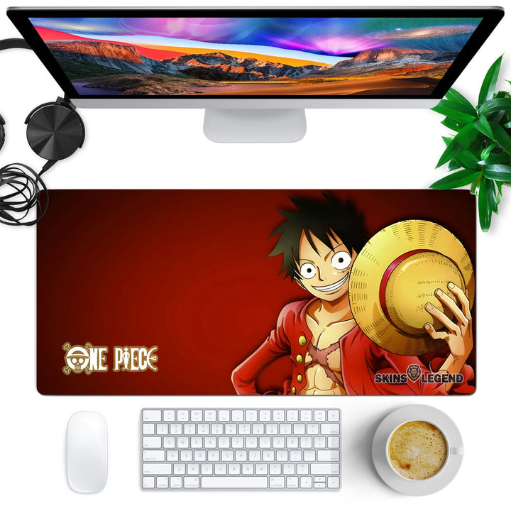 Anti-Slip Desk Mat Gaming Mouse Pad - One Piece Monkey D Luffy MDL12