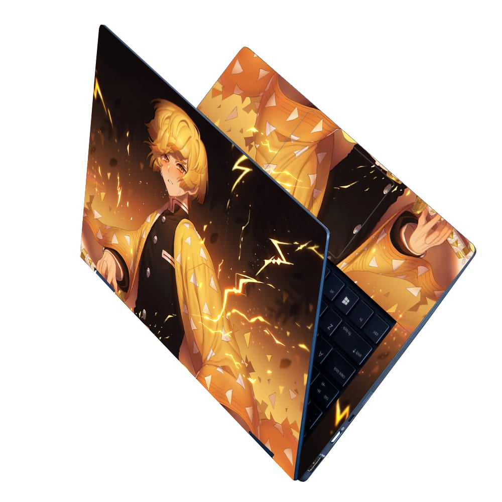 Shop Zenitsu Agatsuma ZA03 Laptop Skin | Buy Online Now – SkinsLegend