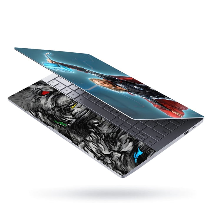 Laptop Skin - Thor Flying with Hammer