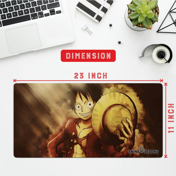 Anti-Slip Desk Mat Gaming Mouse Pad - One Piece Monkey D Luffy MDL08