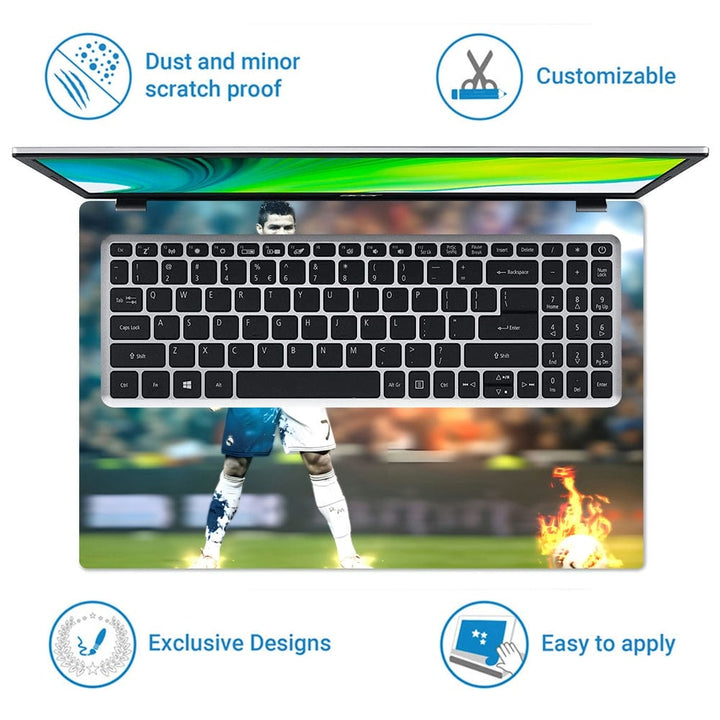 Laptop Skin - Cristiano Ronaldo CR7 DS02