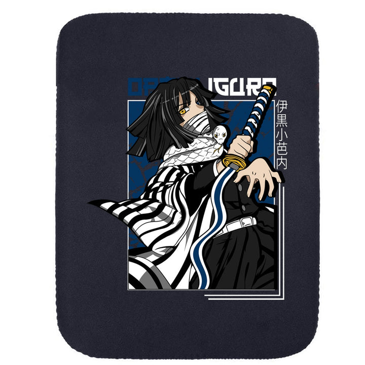 Printed Neoprene Reversible Laptop & Tablet Sleeve - Anime Demon Slayer Kimetsu No Yaiba DS09