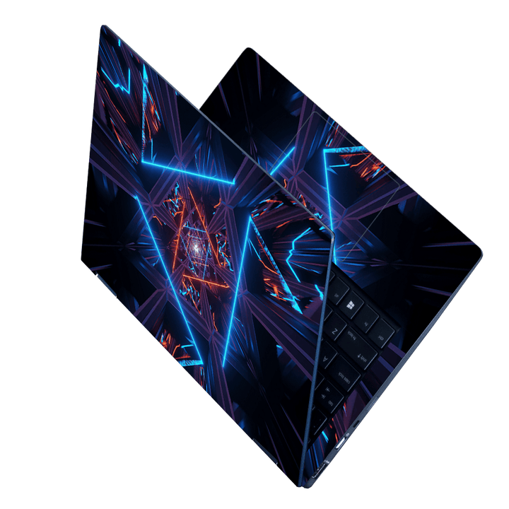 Laptop Skin - Illustration of a Cosmic Background