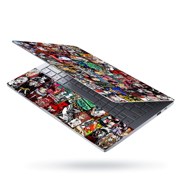 Laptop Skin - Anime Arcade Sticker Bomb