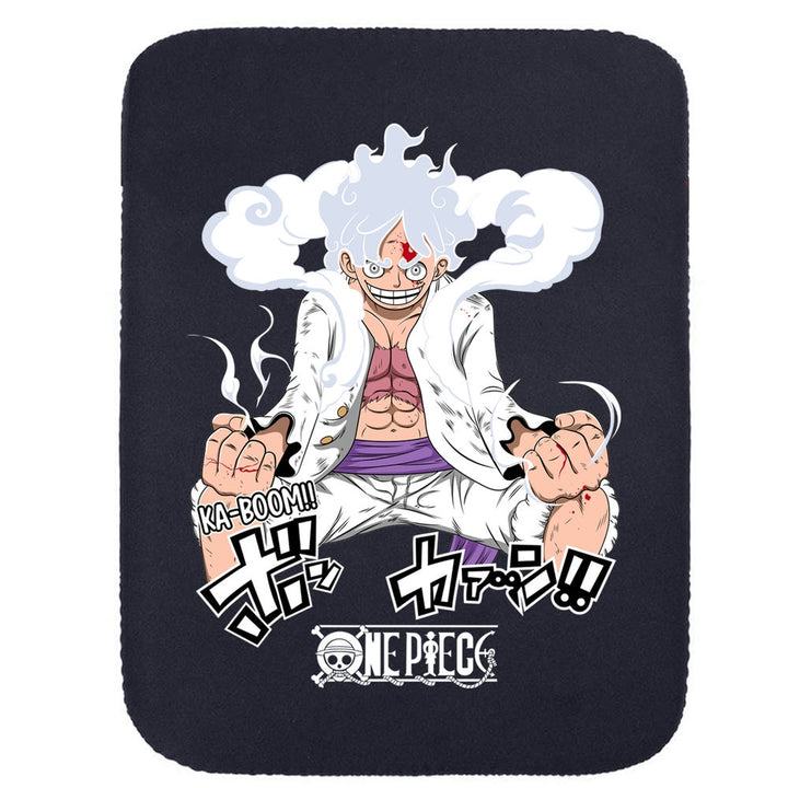 Printed Neoprene Reversible Laptop & Tablet Sleeve - Anime Gear 5 Luffy