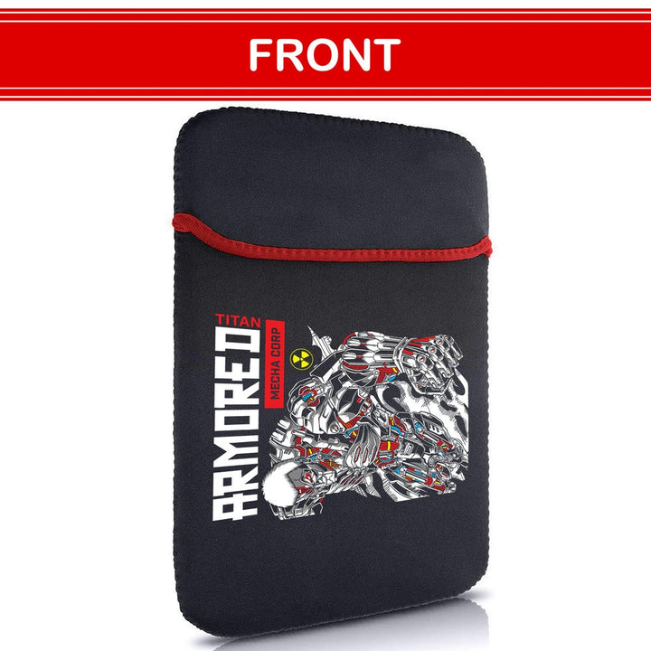 Printed Neoprene Reversible Laptop & Tablet Sleeve - Anime Attack on Titan DS22