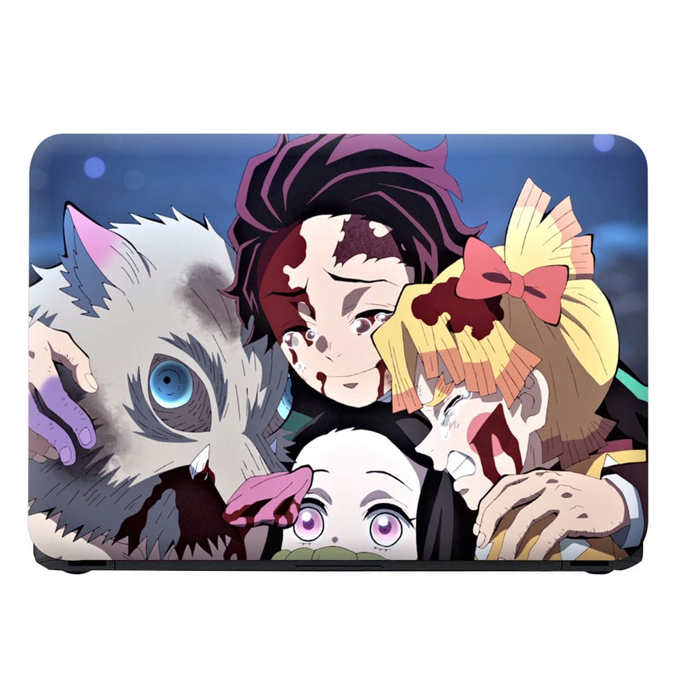 demon slayer onis superiores Laptop Skin for Sale by Mika-Funart