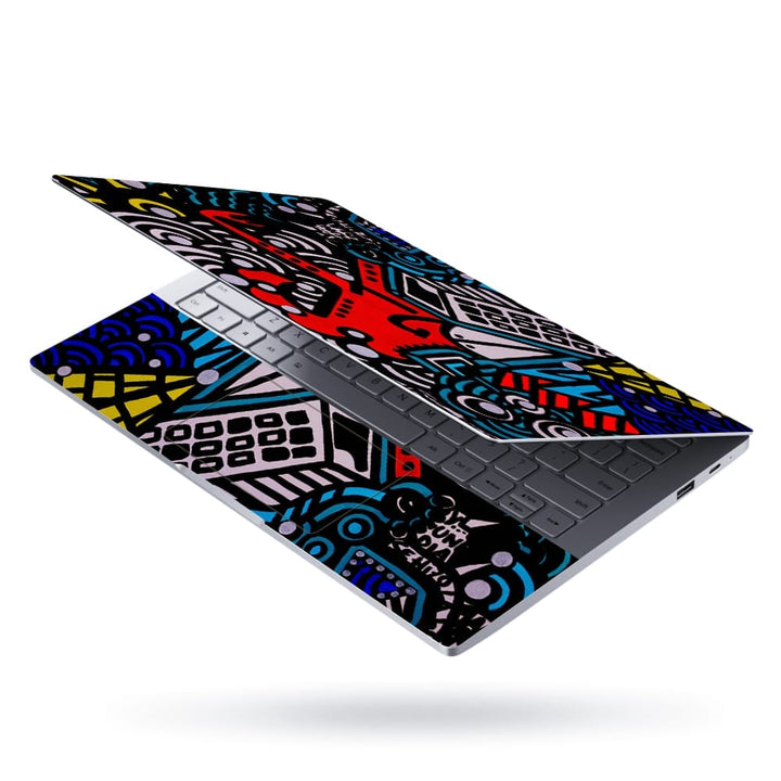 Laptop Skin - Street Art Lines