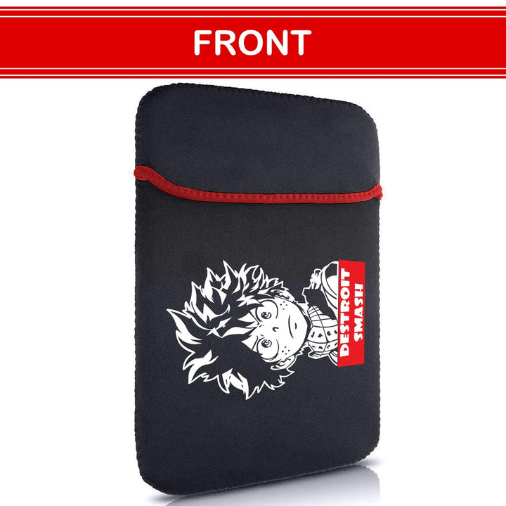 Printed Neoprene Reversible Laptop & Tablet Sleeve - Anime My Hero Academia DS07