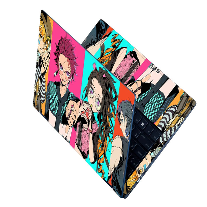 Laptop Skin - Inosuke Hashibira Nezuko Kamado