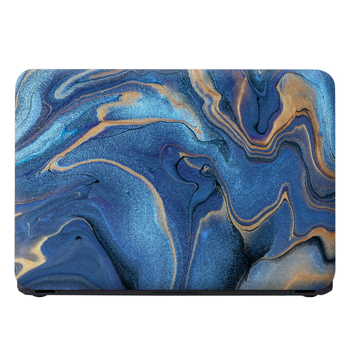 Laptop Skin - Sparkle Sand on Blue Stone