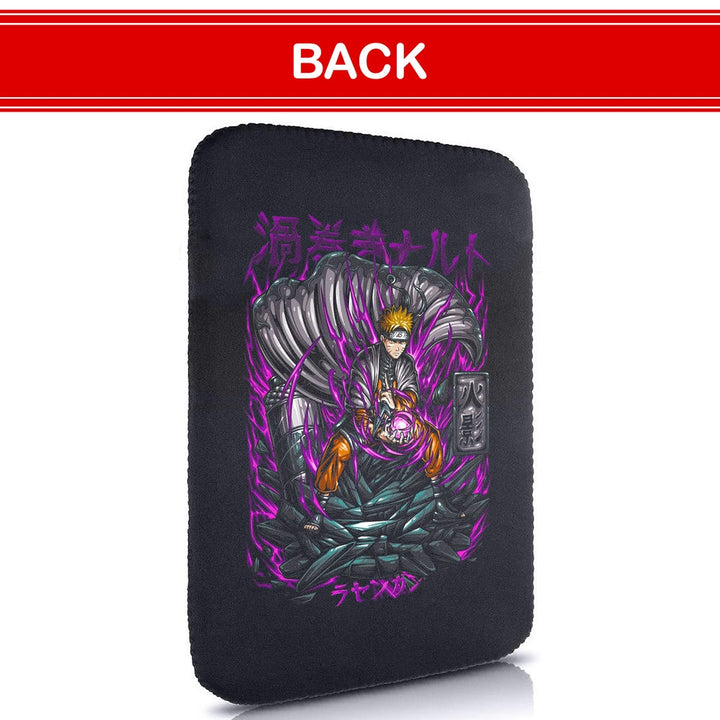 Printed Neoprene Reversible Laptop & Tablet Sleeve - Anime Legendary DS61