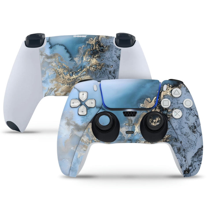 PS5 Controller Skin - Golden Sea View