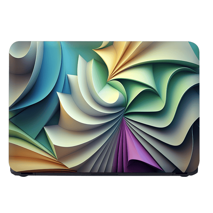 Laptop Skin - Abstract Paper Background Generative Ai