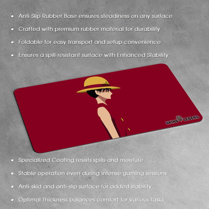 Anti-Slip Desk Mat Gaming Mouse Pad - One Piece Monkey D Luffy MDL25