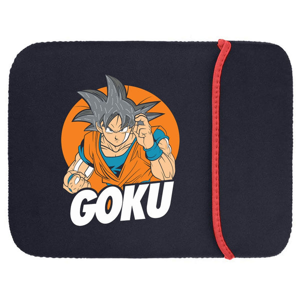 Printed Neoprene Reversible Laptop & Tablet Sleeve - Anime Dragon Ball DS13