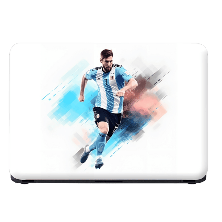 Laptop Skin - Lionel Messi Artwork Football