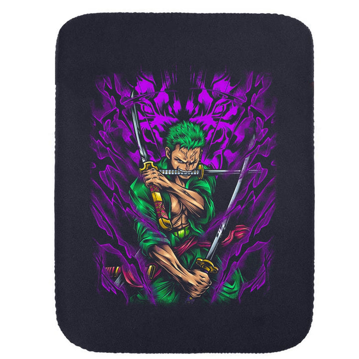 Printed Neoprene Reversible Laptop & Tablet Sleeve - Anime Legendary DS73