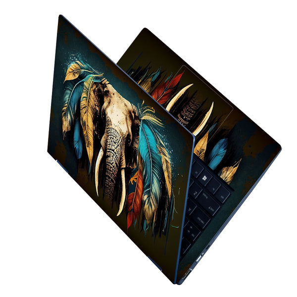 Laptop Skin - An Elephant With Feathers