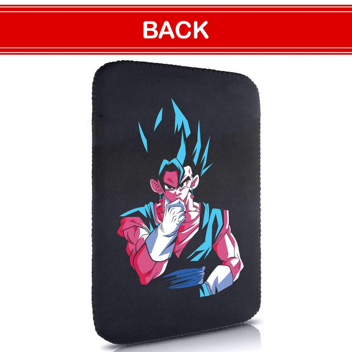 Printed Neoprene Reversible Laptop & Tablet Sleeve - Anime Dragon Ball DS08