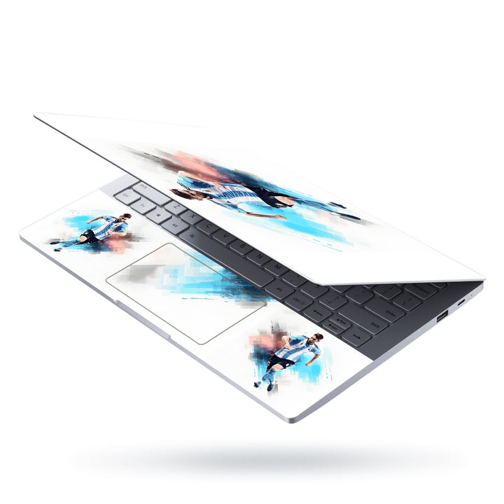 Laptop Skin - Lionel Messi Artwork Football