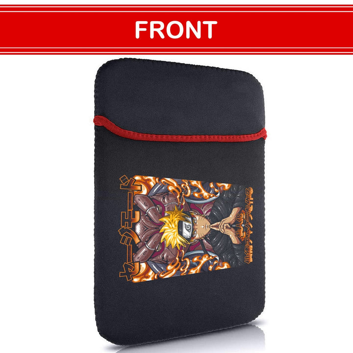 Printed Neoprene Reversible Laptop & Tablet Sleeve - Anime Legendary DS70