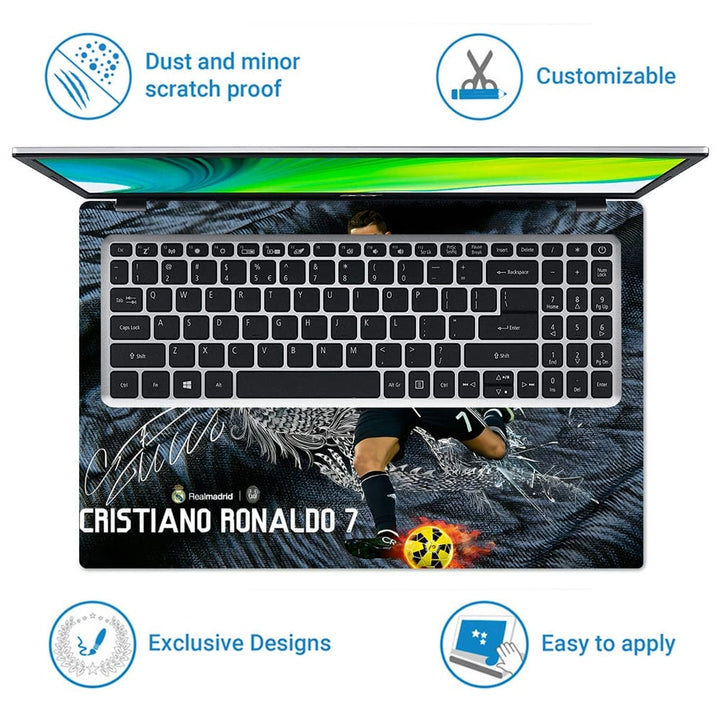 Laptop Skin - Cristiano Ronaldo CR7 DS11