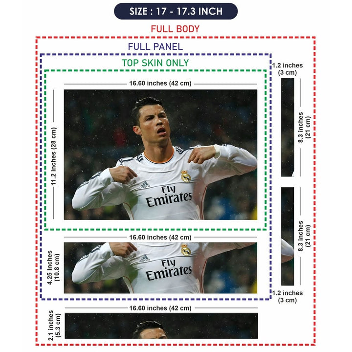 Laptop Skin - Cristiano Ronaldo CR7 DS08