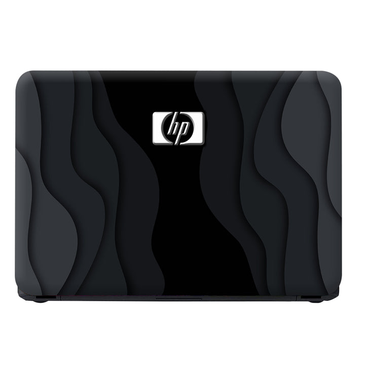 Laptop Skin - HP Silver Logo on Black Gradiant