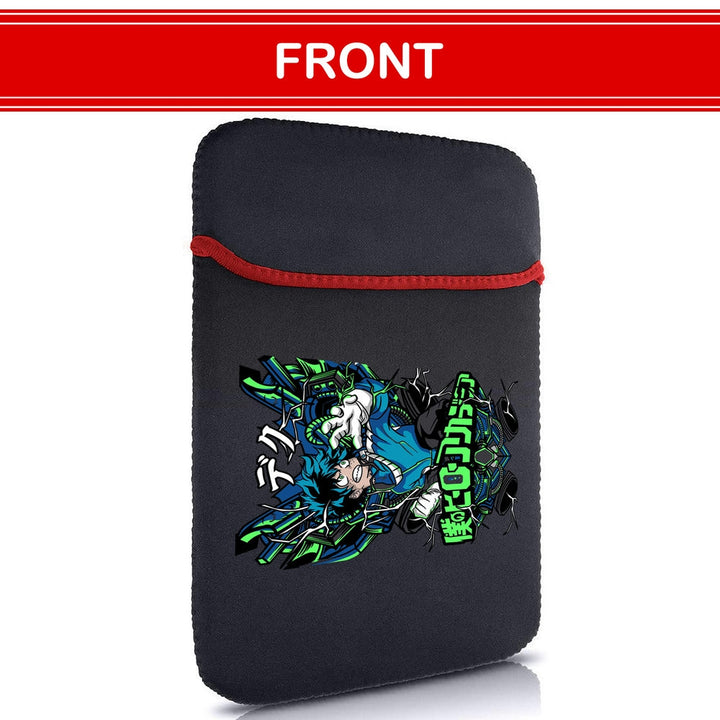 Printed Neoprene Reversible Laptop & Tablet Sleeve - Anime My Hero Academia DS18