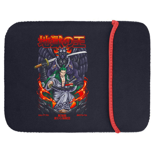 Printed Neoprene Reversible Laptop & Tablet Sleeve - Anime Legendary DS77