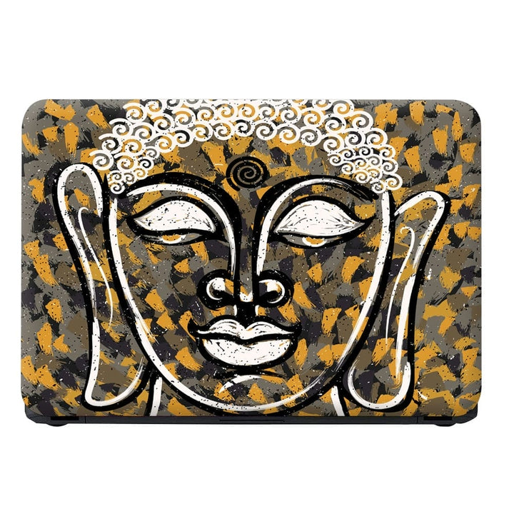Laptop Skin - Lord Buddha Brush Art