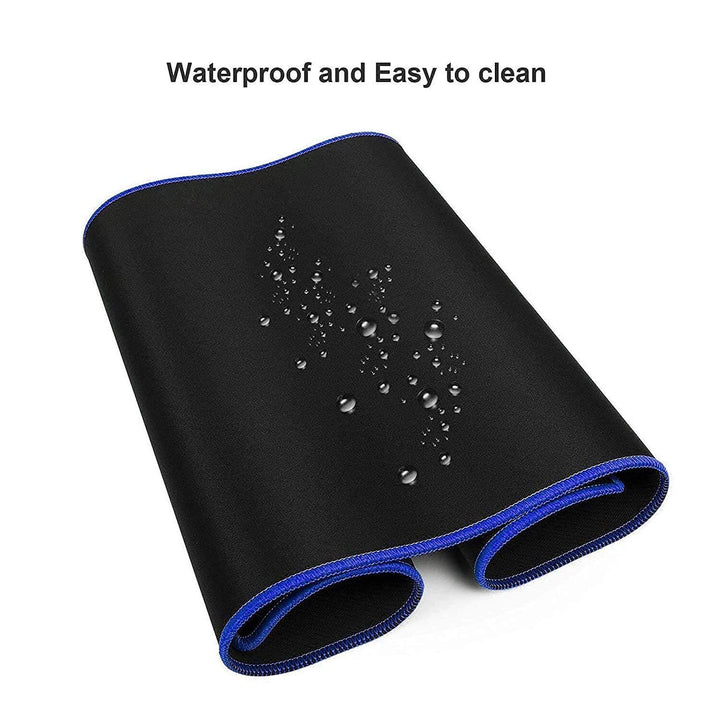 Anti-Slip Extended Desk Mat Gaming Mouse Pad - A Logo Ligtening