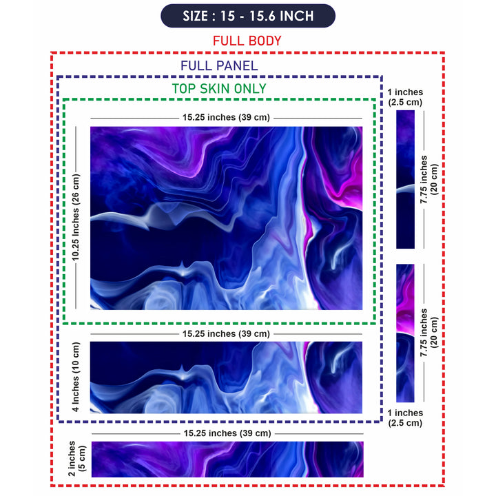 Laptop Skin - Gas Flow Abstract