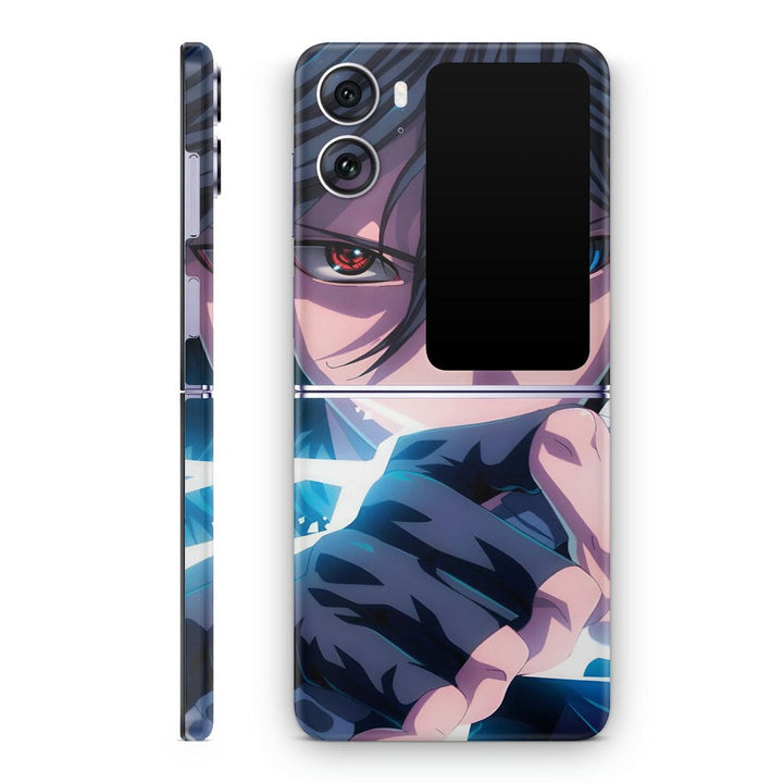 Mobile Skin Wrap - Anime sasuke uchicha Rinne Sharingan