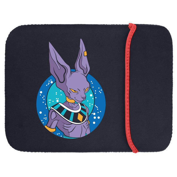 Printed Neoprene Reversible Laptop & Tablet Sleeve - Anime Dragon Ball DS16