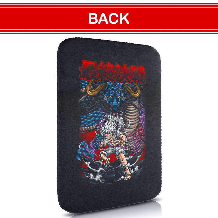 Printed Neoprene Reversible Laptop & Tablet Sleeve - Anime Legendary DS76