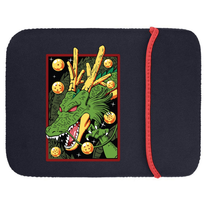 Printed Neoprene Reversible Laptop & Tablet Sleeve - Anime Dragon Ball DS23