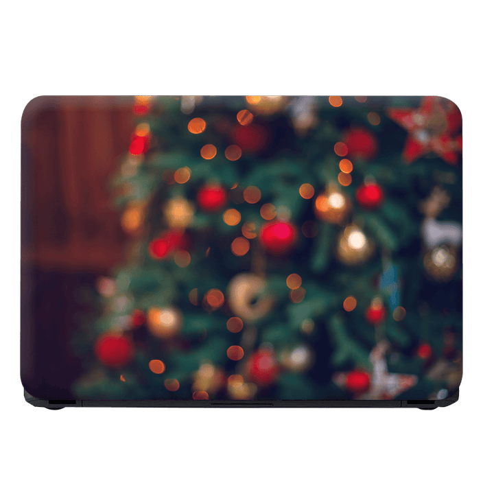 Laptop Skin - Defocused or Blurred Christmas Lights