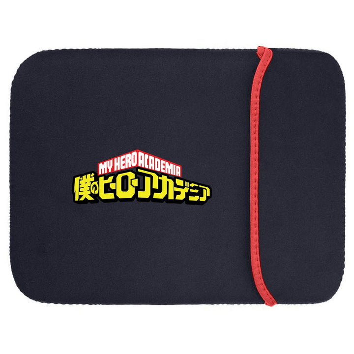 Printed Neoprene Reversible Laptop & Tablet Sleeve - Anime My Hero Academia DS19