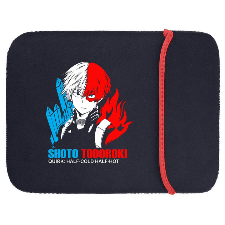 Printed Neoprene Reversible Laptop & Tablet Sleeve - Anime My Hero Academia DS04